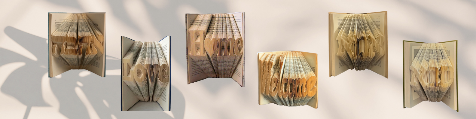 אמנות פיסול וקיפול ספרים - Lilou Books